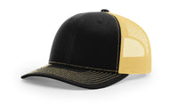 Custom Leather Patch Richardson 112 Style Hat + Your Logo