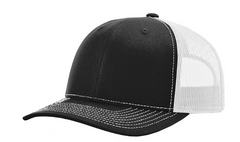 RICHARDSON 112 TRUCKER SNAPBACK HAT (CUSTOM LEATHER WITH YOUR LOGO)