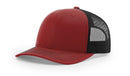 Custom Leather Patch Richardson 112 Style Hat + Your Logo