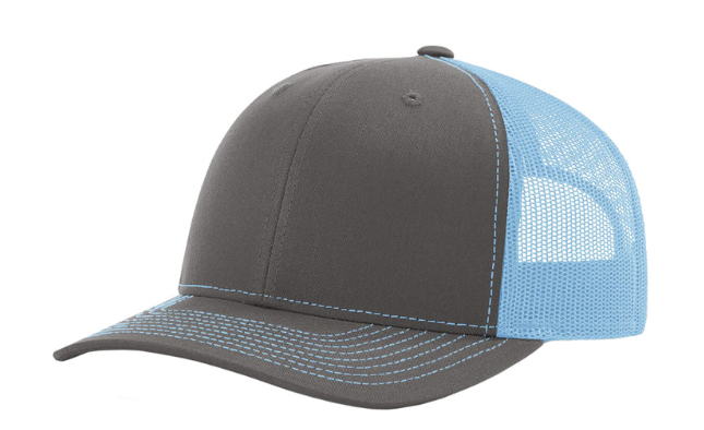 Custom Leather Patch Richardson 112 Style Hat + Your Logo