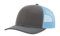 RICHARDSON 112 TRUCKER SNAPBACK HAT (CUSTOM LEATHER WITH YOUR LOGO)