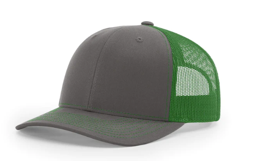 Custom Leather Patch Richardson 112 Style Hat + Your Logo