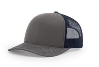 Custom Leather Patch Richardson 112 Style Hat + Your Logo