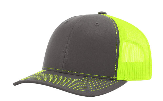 Custom Leather Patch Richardson 112 Style Hat + Your Logo