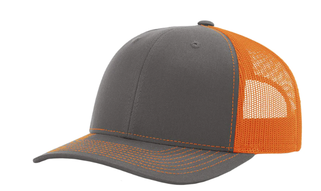 Custom Leather Patch Richardson 112 Style Hat + Your Logo