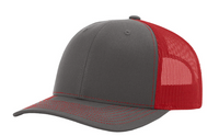 Custom Leather Patch Richardson 112 Style Hat + Your Logo