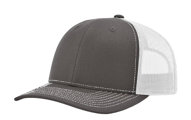 RICHARDSON 112 TRUCKER SNAPBACK HAT (CUSTOM LEATHER WITH YOUR LOGO)