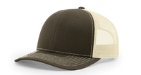 Custom Leather Patch Richardson 112 Style Hat + Your Logo