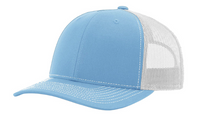 Custom Leather Patch Richardson 112 Style Hat + Your Logo