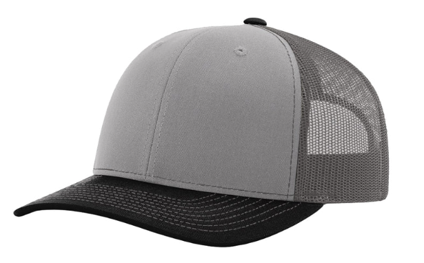 RICHARDSON 112 TRUCKER SNAPBACK HAT (CUSTOM LEATHER WITH YOUR LOGO)