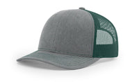 Custom Leather Patch Richardson 112 Style Hat + Your Logo