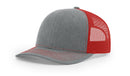 Custom Leather Patch Richardson 112 Style Hat + Your Logo