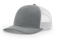 Custom Leather Patch Richardson 112 Style Hat + Your Logo