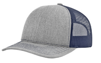 Custom Leather Patch Richardson 112 Style Hat + Your Logo