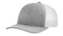 Custom Leather Patch Richardson 112 Style Hat + Your Logo