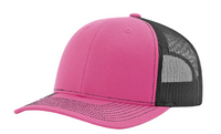 Custom Leather Patch Richardson 112 Style Hat + Your Logo