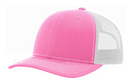 Custom Leather Patch Richardson 112 Style Hat + Your Logo