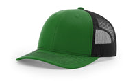 Custom Leather Patch Richardson 112 Style Hat + Your Logo