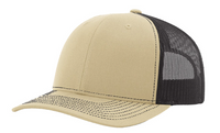 Custom Leather Patch Richardson 112 Style Hat + Your Logo