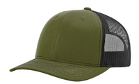 Custom Leather Patch Richardson 112 Style Hat + Your Logo