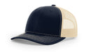 Custom Leather Patch Richardson 112 Style Hat + Your Logo