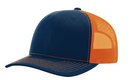 Custom Leather Patch Richardson 112 Style Hat + Your Logo