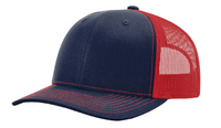 Custom Leather Patch Richardson 112 Style Hat + Your Logo