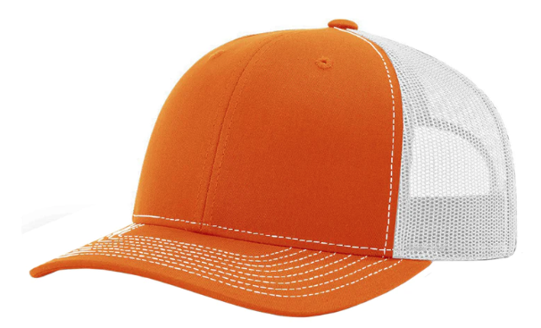 Custom Leather Patch Richardson 112 Style Hat + Your Logo