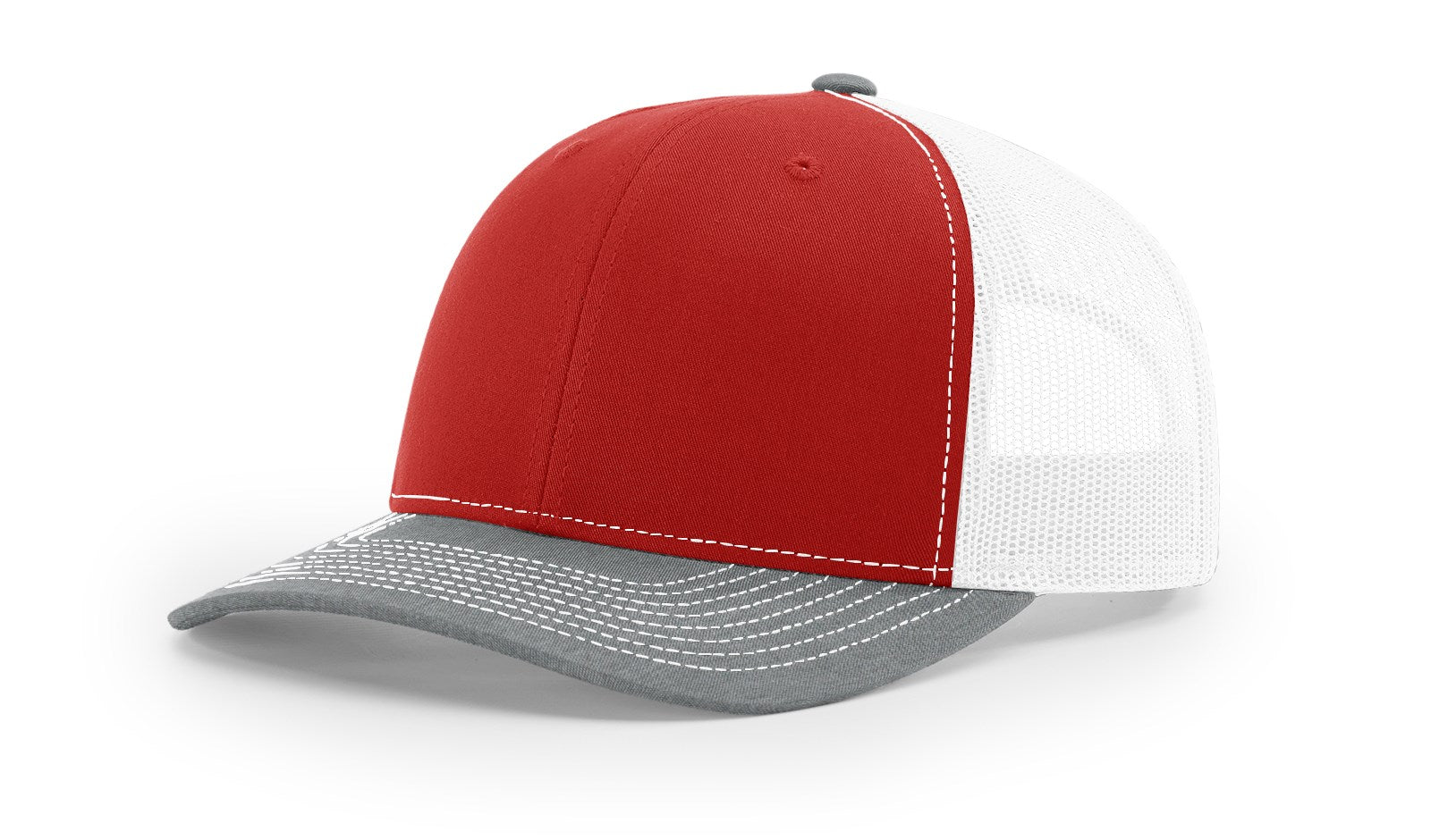 RICHARDSON 112 TRUCKER SNAPBACK HAT (CUSTOM LEATHER WITH YOUR LOGO)