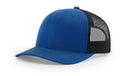 Custom Leather Patch Richardson 112 Style Hat + Your Logo