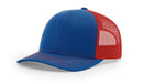 Custom Leather Patch Richardson 112 Style Hat + Your Logo