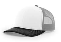 Custom Leather Patch Richardson 112 Style Hat + Your Logo