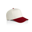 Custom Leather Patch Two-Tone Trucker Style Hat + Your Logo