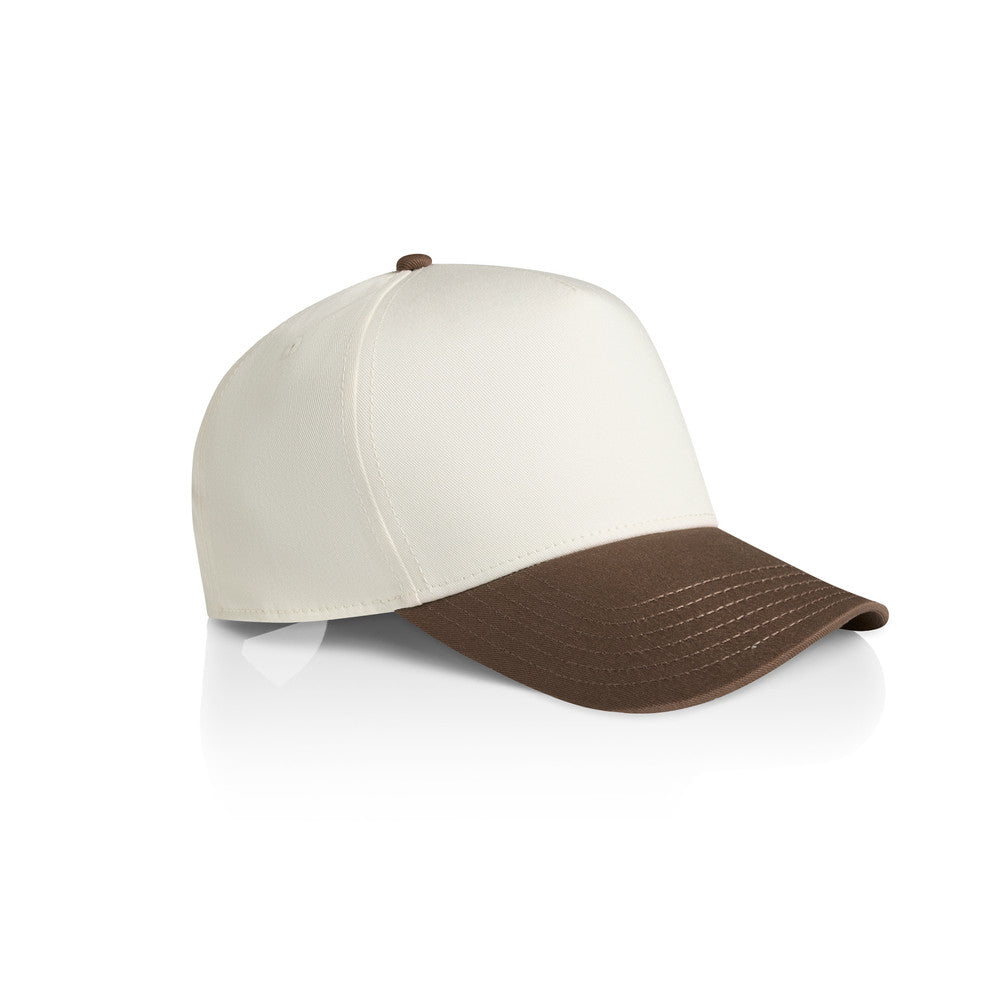 Custom Leather Patch Two-Tone Trucker Style Hat + Your Logo