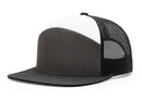 Custom Leather Patch Richardson 168 7 Panel Style Hat + Your Logo