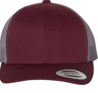 Custom Leather Patch Yupoong Classic 6606 Style Hat + Your Logo