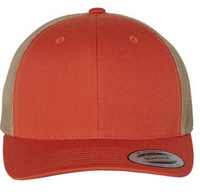 Custom Leather Patch Yupoong Classic 6606 Style Hat + Your Logo