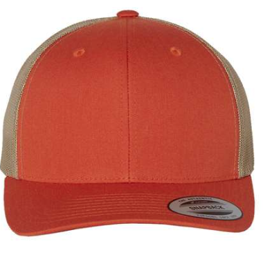 Custom Leather Patch Yupoong Classic 6606 Style Hat + Your Logo