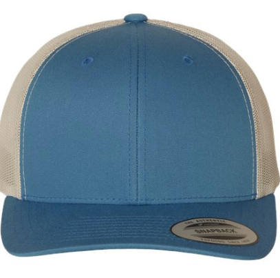 Custom Leather Patch Yupoong Classic 6606 Style Hat + Your Logo