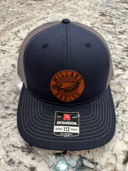 Millard Eagles Leather Patch Hat