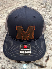 Millard Eagles Leather Patch Hat