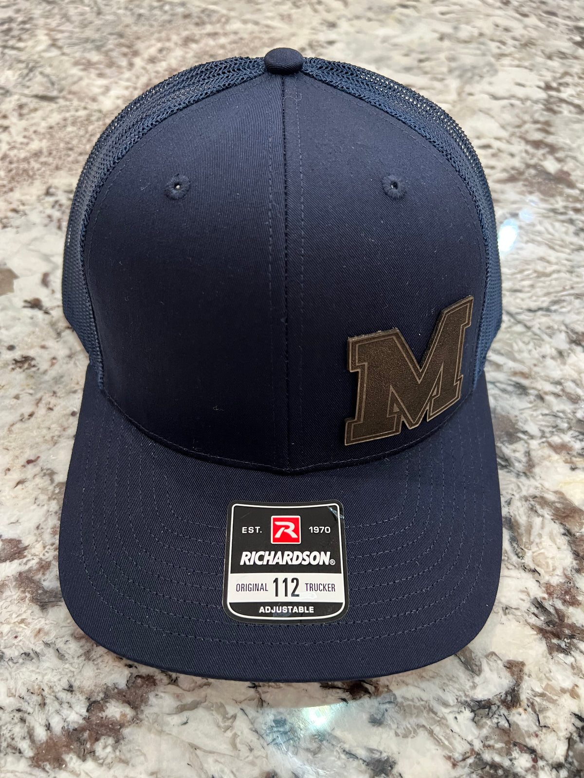 Millard Eagles Leather Patch Hat