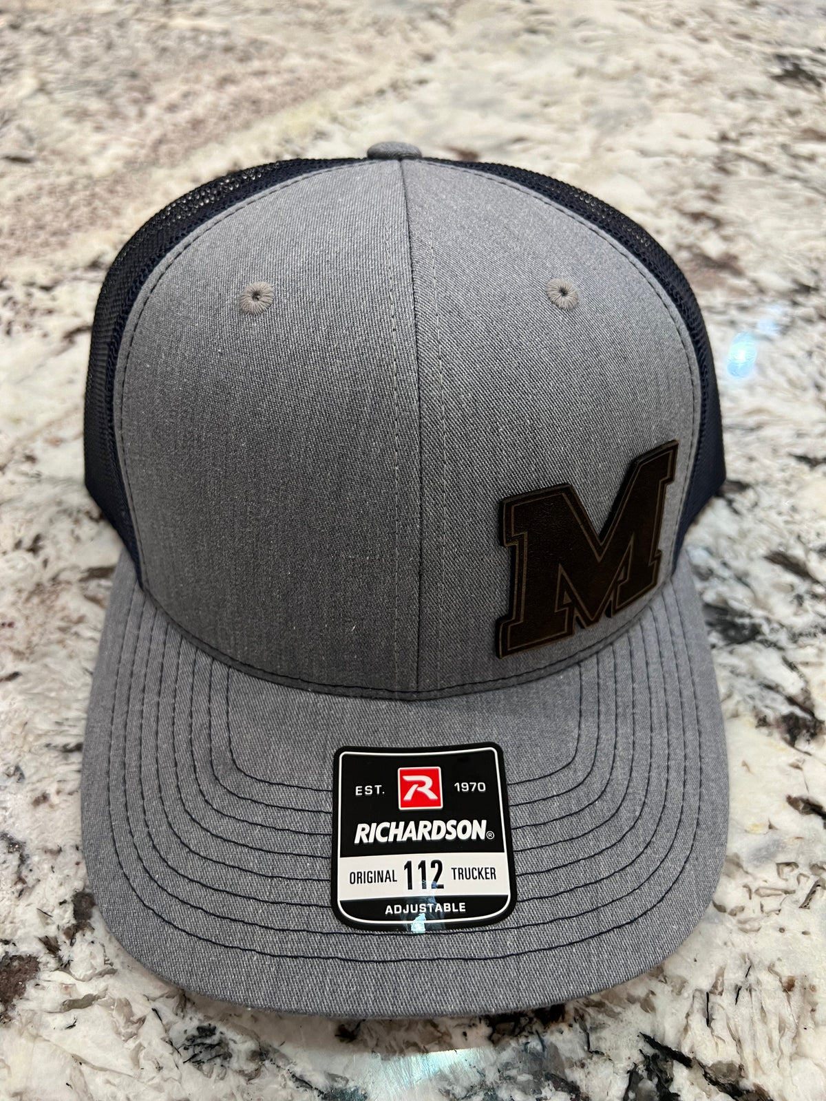 Millard Eagles Leather Patch Hat