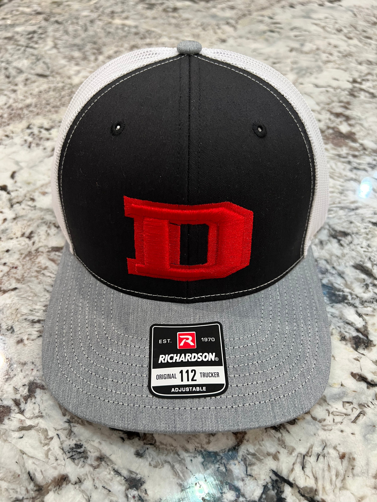 Delta Rabbits Puff "D" Hat