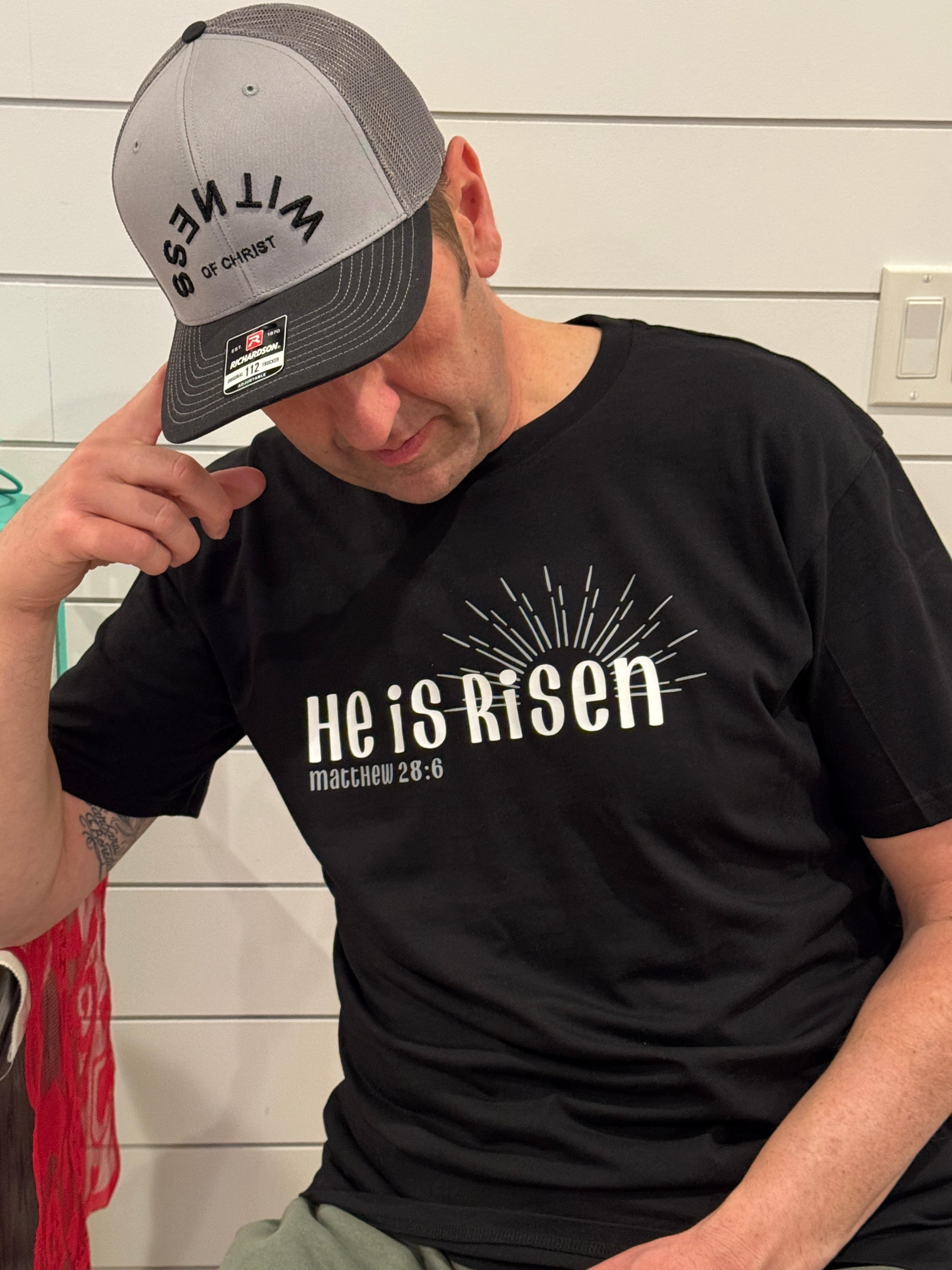 He Is Risen Tee