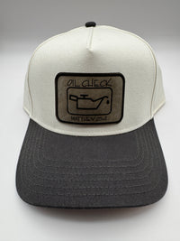 Oil Check Two Tone Trucker