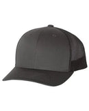 Custom Leather Patch Yupoong Classic 6606 Style Hat + Your Logo