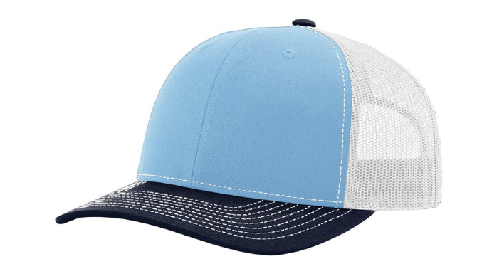 Custom Leather Patch Richardson 112 Style Hat + Your Logo