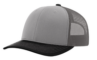 Custom Leather Patch Richardson 112 Style Hat + Your Logo