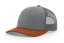 Custom Leather Patch Richardson 112 Style Hat + Your Logo